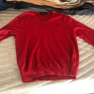 Red Ralph Lauren Sweater